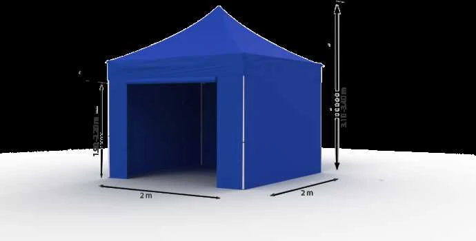 Prekybinė Palapinė 2x2 Mėlyna Zeltpro PROFRAME
