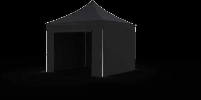 Prekybinė Palapinė 3x3 Juoda Zeltpro PREMIUM+