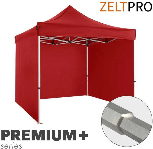 Prekybinė Palapinė 3x3 Raudona Zeltpro PREMIUM+