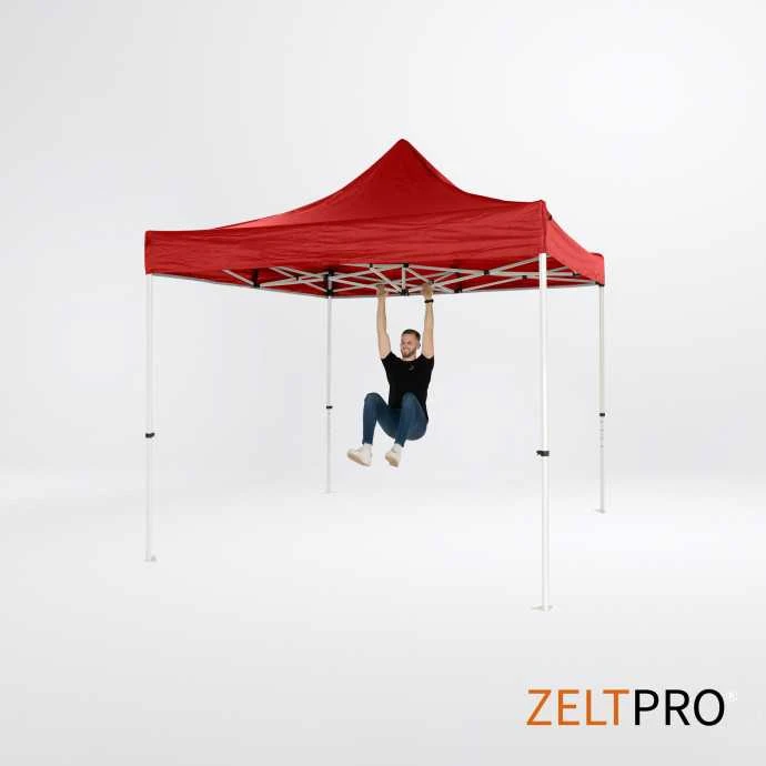 Prekybinė Palapinė 3x3 Raudona Zeltpro PROFRAME