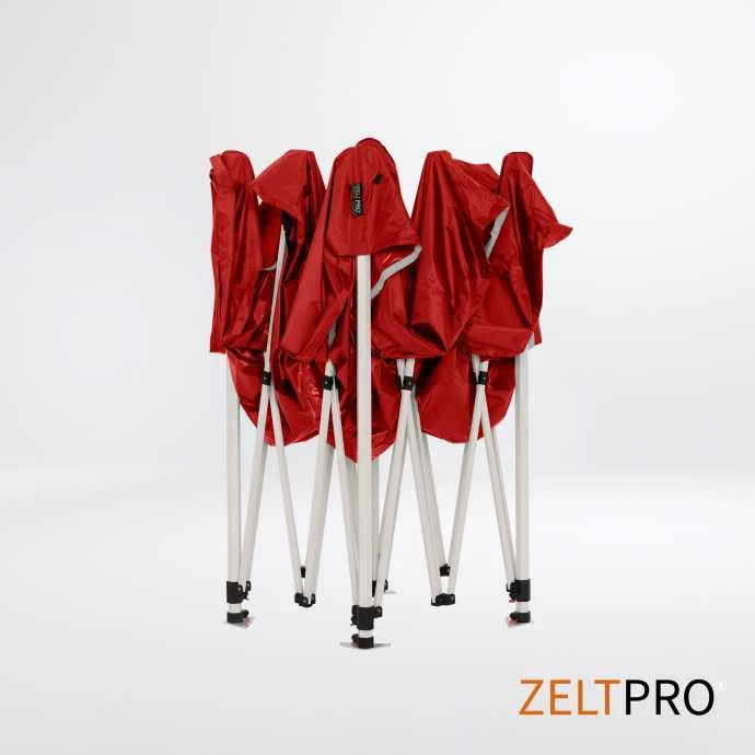 Prekybinė Palapinė 3x3 Raudona Zeltpro PROFRAME