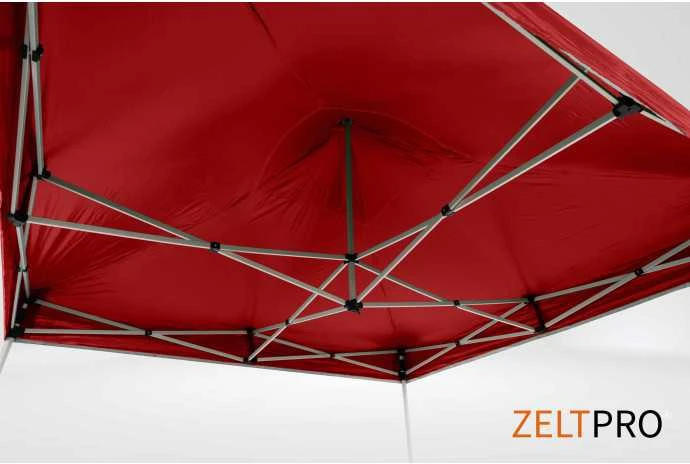 Prekybinė Palapinė 3x3 Raudona Zeltpro TITAN