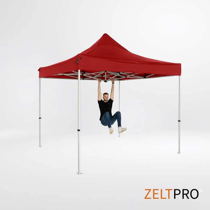 Prekybinė Palapinė 3x3 Raudona Zeltpro TITAN