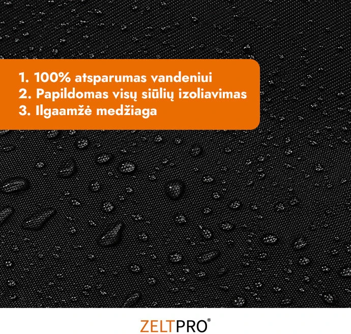 Prekybinė Palapinė 3x4,5 Juoda Zeltpro PROFRAME