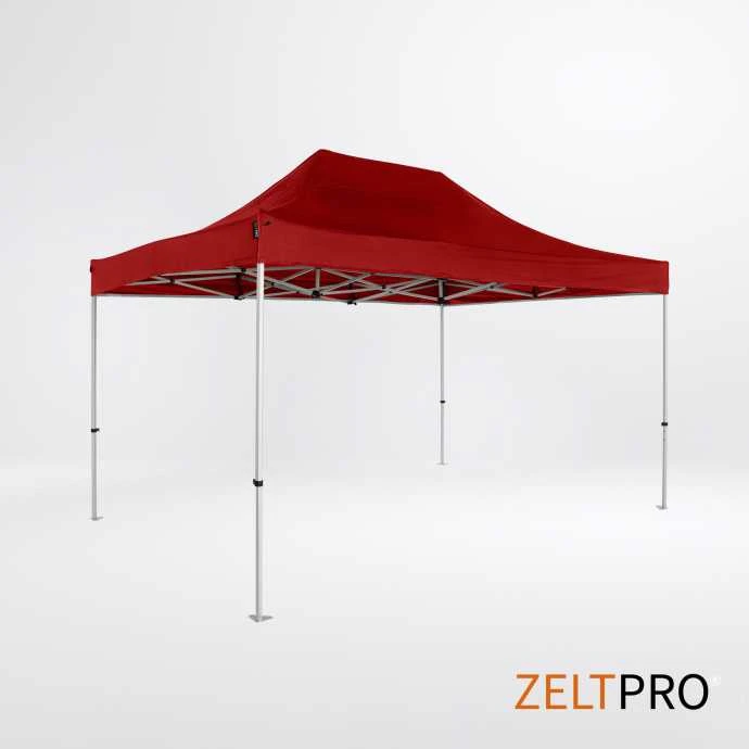 Prekybinė Palapinė 3x4,5 Raudona Zeltpro TITAN