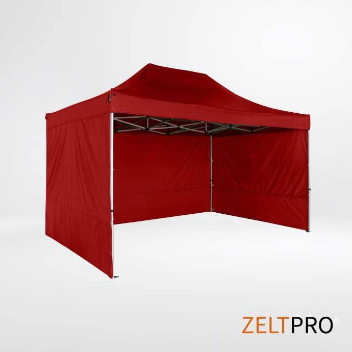 Prekybinė Palapinė 3x4,5 Raudona Zeltpro TITAN