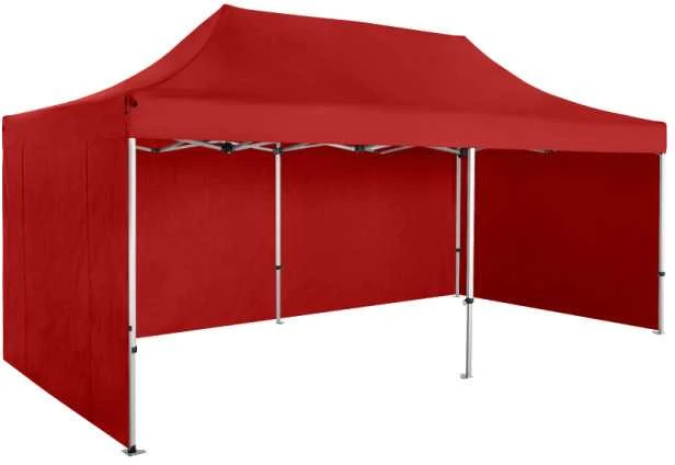 Prekybinė Palapinė 3x6 Raudona Zeltpro PREMIUM+