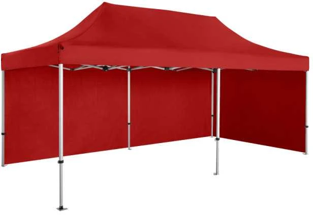 Prekybinė Palapinė 3x6 Raudona Zeltpro PREMIUM+
