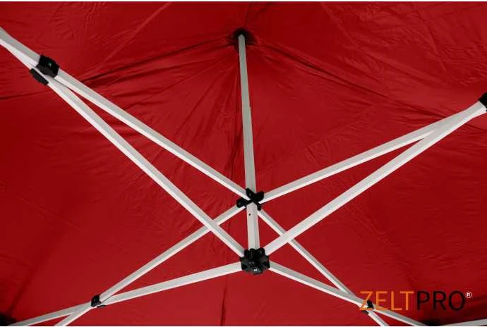 Prekybinė Palapinė 3x6 Raudona Zeltpro PROFRAME