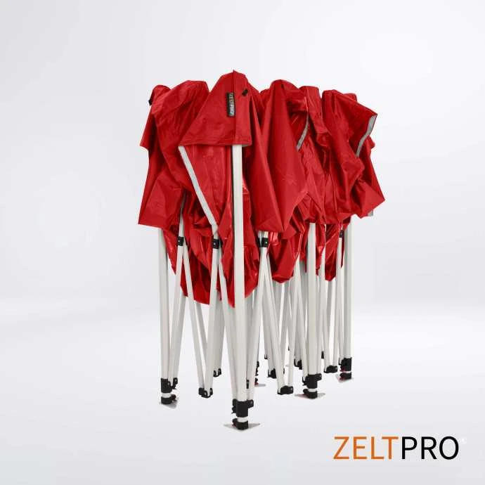 Prekybinė Palapinė 3x6 Raudona Zeltpro PROFRAME