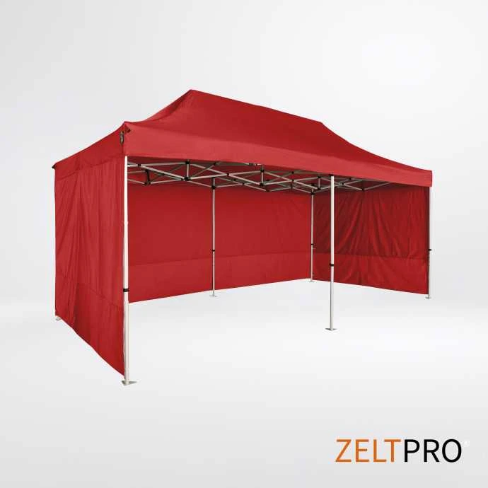 Prekybinė Palapinė 3x6 Raudona Zeltpro PROFRAME