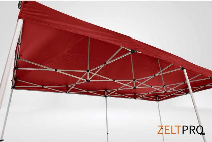 Prekybinė Palapinė 3x6 Raudona Zeltpro PROFRAME