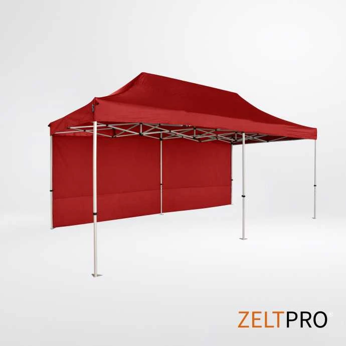 Prekybinė Palapinė 3x6 Raudona Zeltpro PROFRAME