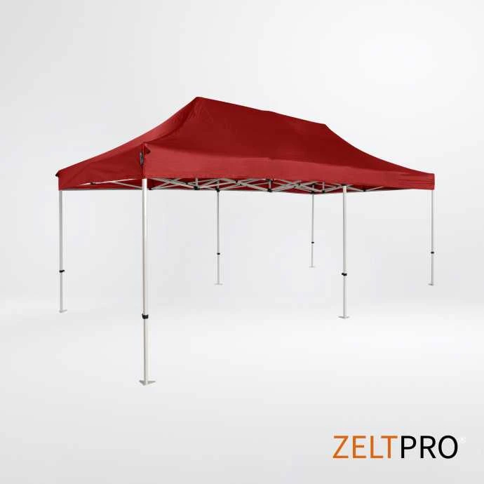 Prekybinė Palapinė 3x6 Raudona Zeltpro PROFRAME