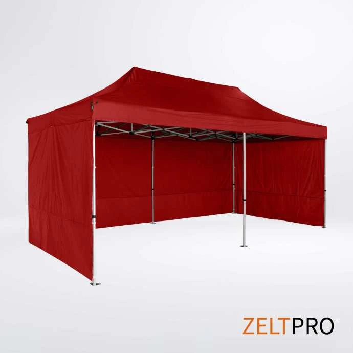 Prekybinė Palapinė 3x6 Raudona Zeltpro TITAN