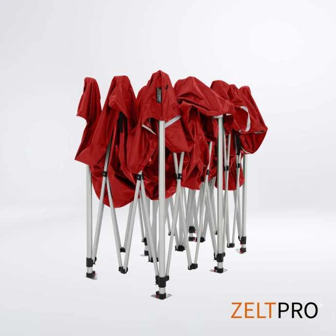Prekybinė Palapinė 3x6 Raudona Zeltpro TITAN