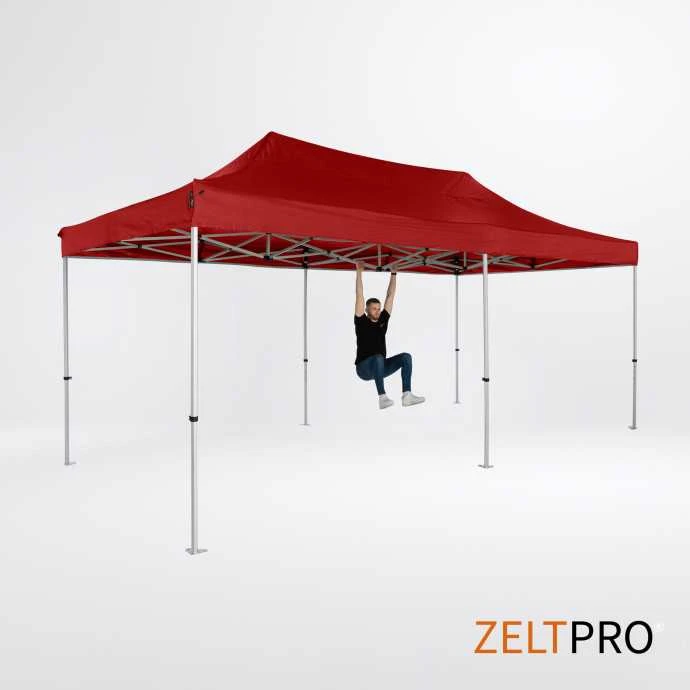 Prekybinė Palapinė 3x6 Raudona Zeltpro TITAN