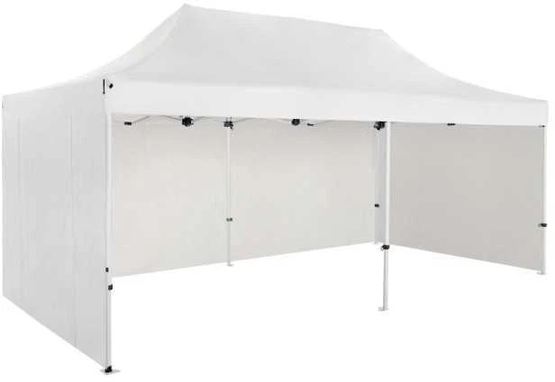 Prekybinė Palapinė 4x6 Balta Zeltpro PREMIUM+ su 4 sienomis, krepšiu