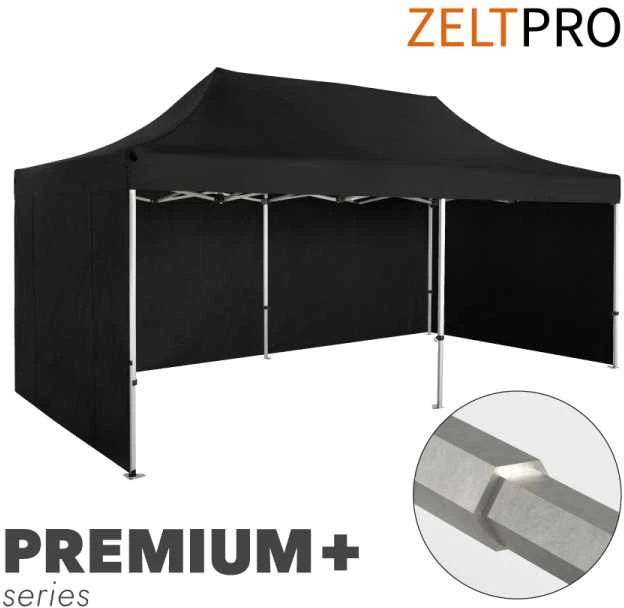 Prekybinė Palapinė 4x6 Juoda Zeltpro PREMIUM+