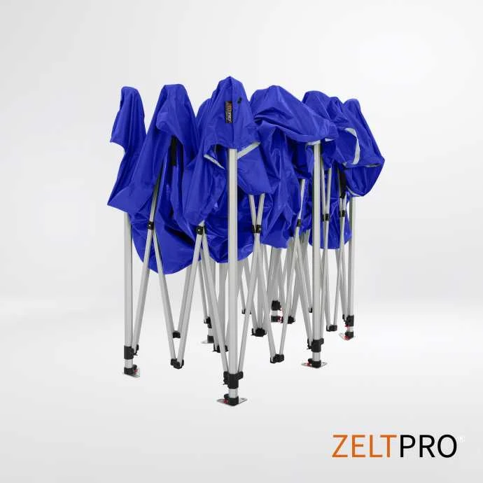 Prekybinė Palapinė 4x8 Mėlyna Zeltpro TITAN