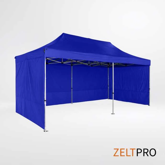 Prekybinė Palapinė 4x8 Mėlyna Zeltpro TITAN