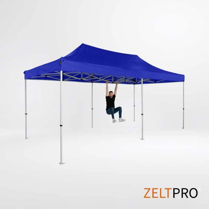 Prekybinė Palapinė 4x8 Mėlyna Zeltpro TITAN