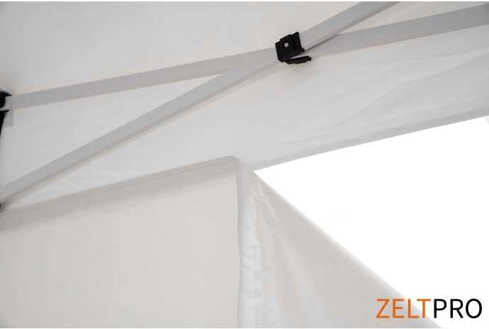Prekybinės palapinės stogas ir sienos (4 vnt.) komplektas 3x3 Balta Zeltpro PROFRAME