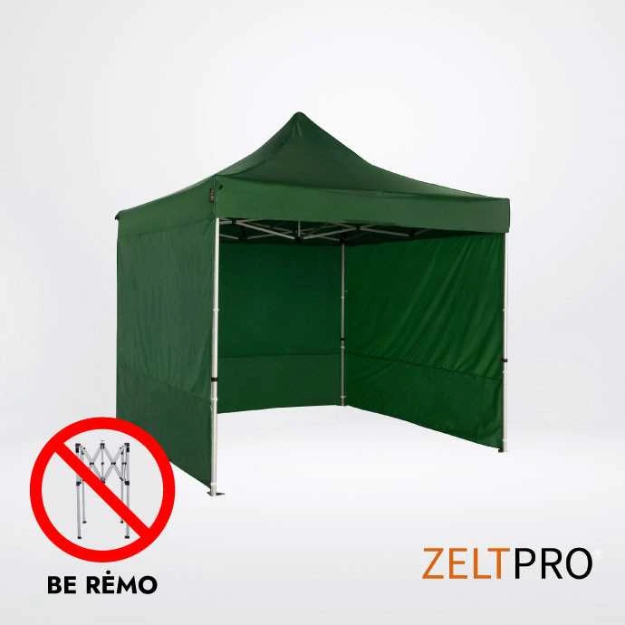Prekybinės palapinės stogas ir sienos (4 vnt.) komplektas 3x3 Žalia Zeltpro TITAN