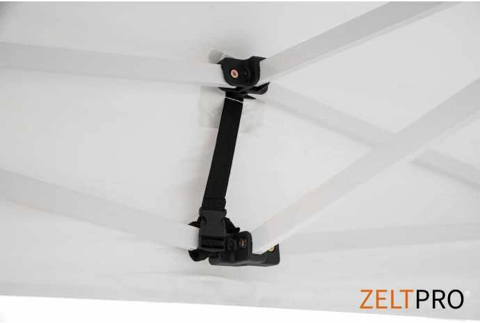 Prekybinės palapinės stogas ir sienos (4 vnt.) komplektas 2x2 Balta Zeltpro PROFRAME