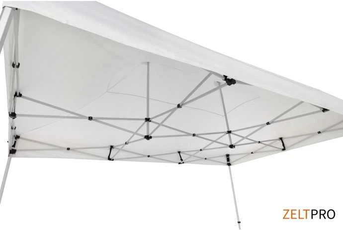 Prekybinės palapinės stogas ir sienos (4 vnt.) komplektas 3x4,5 Balta Zeltpro TITAN