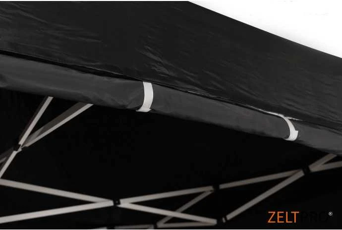 Prekybinės palapinės stogas ir sienos (4 vnt.) komplektas 2x2 Juoda Zeltpro PROFRAME