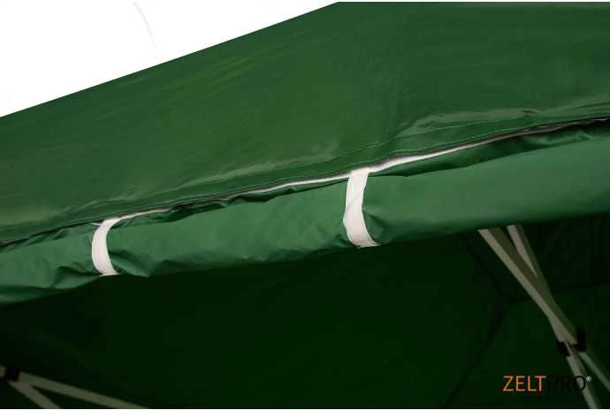 Prekybinės palapinės stogas ir sienos (4 vnt.) komplektas 2x2 Žalia Zeltpro PROFRAME