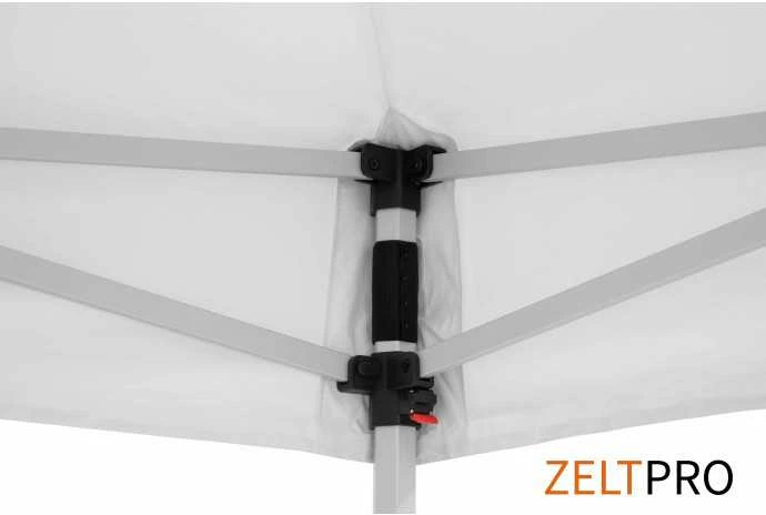 Prekybinės palapinės stogas ir sienos (4 vnt.) komplektas 3x4,5 Balta Zeltpro TITAN