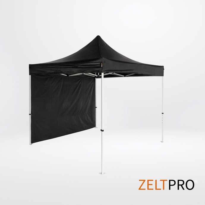 Prekybinės palapinės stogas ir sienos (4 vnt.) komplektas 3x3 Juoda Zeltpro PROFRAME