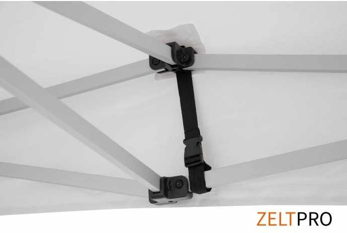 Prekybinės palapinės stogas ir sienos (4 vnt.) komplektas 3x4,5 Balta Zeltpro TITAN
