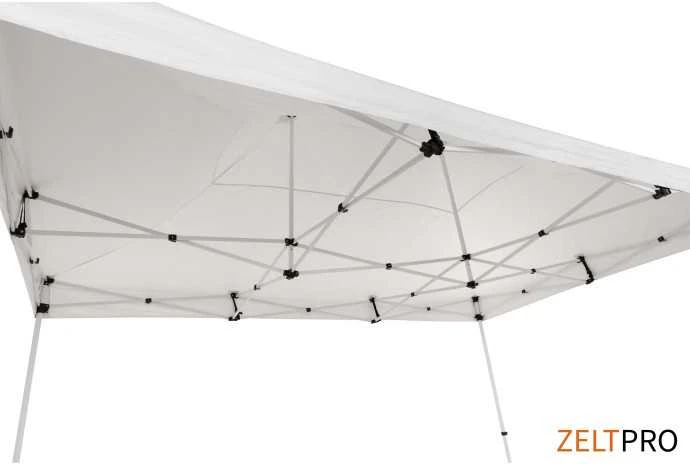 Prekybinės palapinės stogas ir sienos (4 vnt.) komplektas 3x4,5 Balta Zeltpro PROFRAME