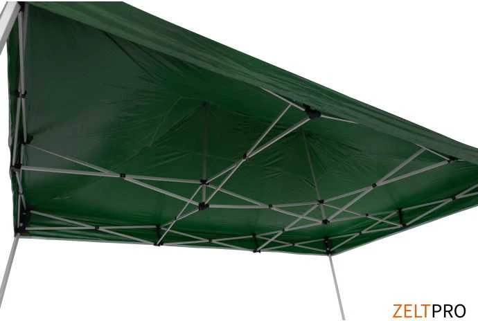 Prekybinės palapinės stogas ir sienos (4 vnt.) komplektas 3x4,5 Žalia Zeltpro TITAN