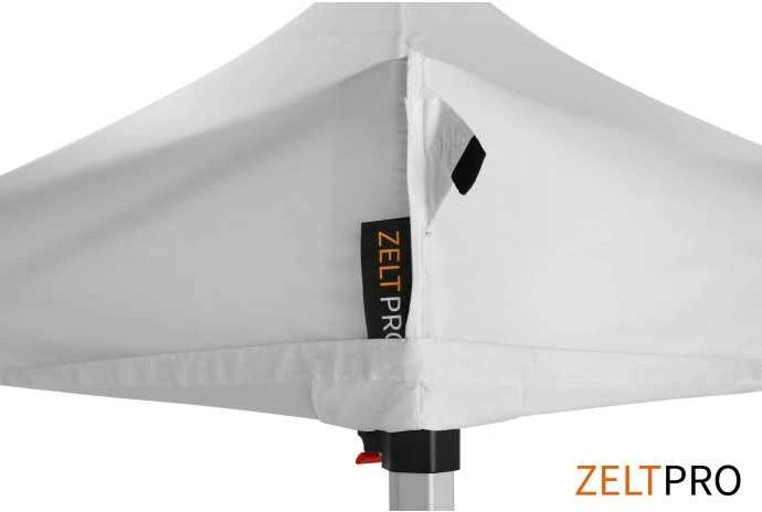 Prekybinės palapinės stogas ir sienos (4 vnt.) komplektas 3x4,5 Balta Zeltpro TITAN