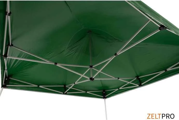 Prekybinės palapinės stogas ir sienos (4 vnt.) komplektas 3x3 Žalia Zeltpro TITAN