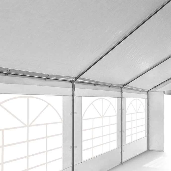 PVC Palapinė - Paviljonas Zeltpro 6 x 12 Baltas