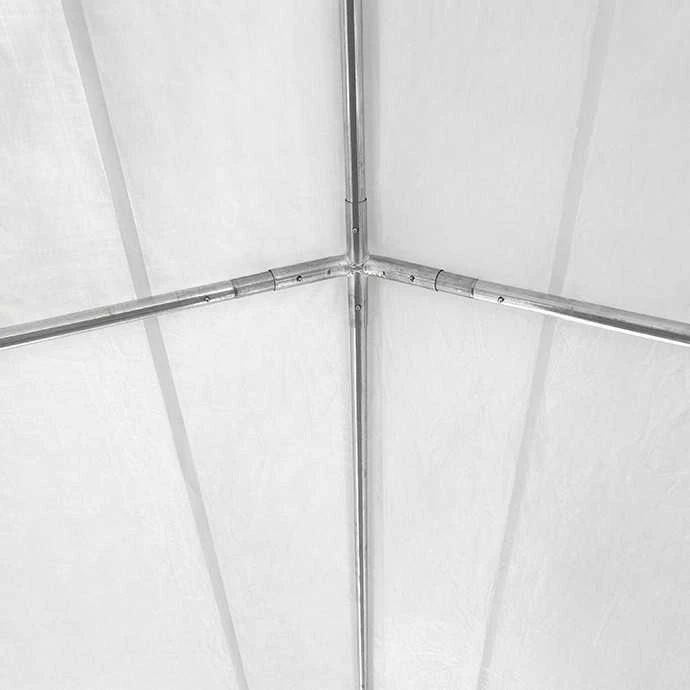 PVC Palapinė - Paviljonas Zeltpro 6 x 12 Baltas