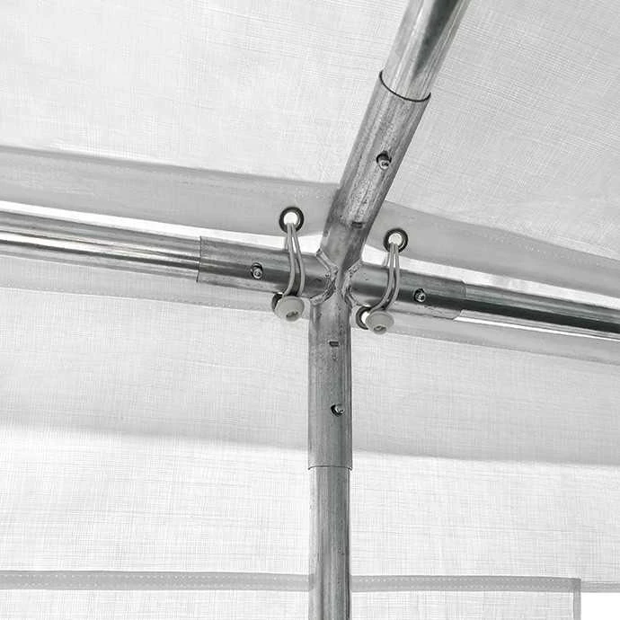 PVC Palapinė - Paviljonas Zeltpro 6 x 12 Baltas