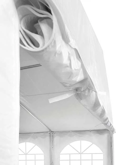 PVC Palapinė - Paviljonas Zeltpro 6 x 12 Baltas