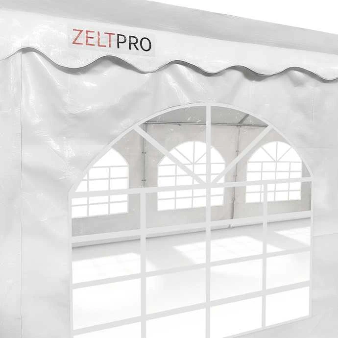 PVC Palapinė - Paviljonas Zeltpro 6 x 12 Baltas
