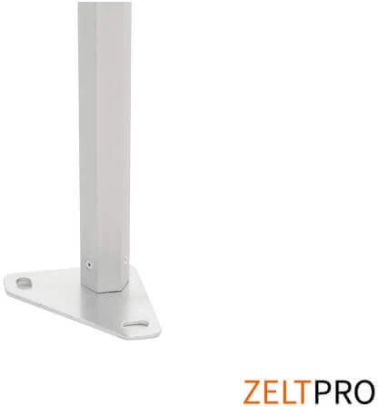 Reklaminė Palapinė 3x4,5 pasirinktos spalvos Zeltpro TITAN su 4 sienomis ir termo lipdukais (3 vnt.) ant stogo šonų