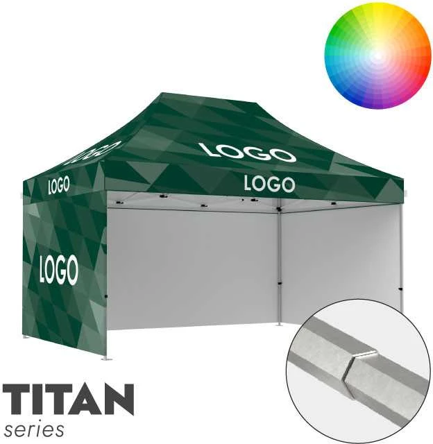 Prekybinė Palapinė 3x4,5 Žalia Zeltpro TITAN