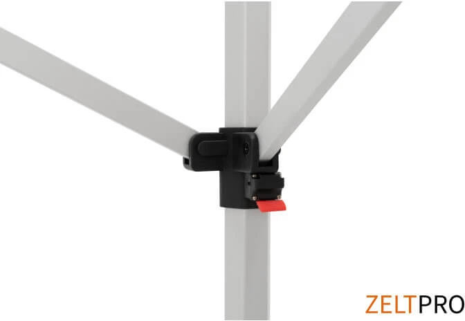 Reklaminė Palapinė 3x4,5 pasirinktos spalvos Zeltpro TITAN su 4 sienomis ir termo lipdukais (3 vnt.) ant stogo šonų