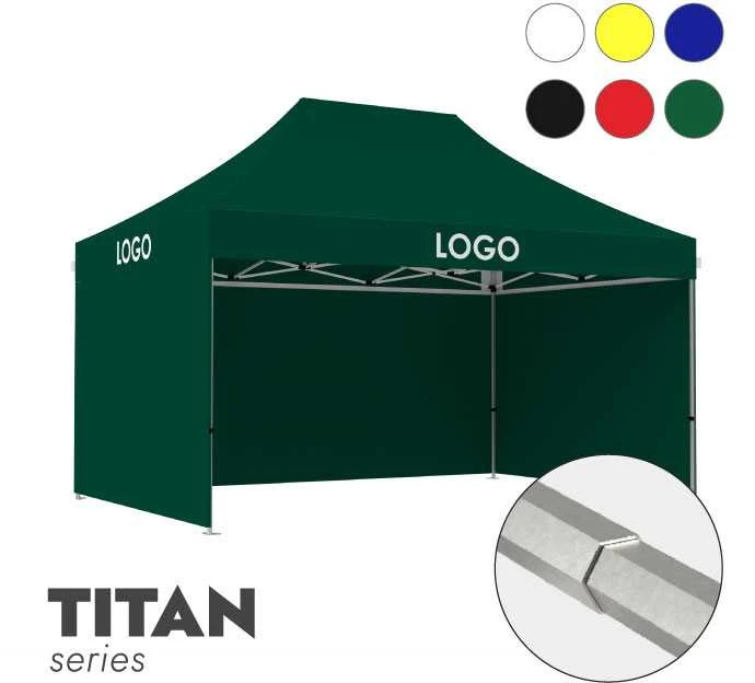 Prekybinė Palapinė 3x4,5 Žalia Zeltpro TITAN