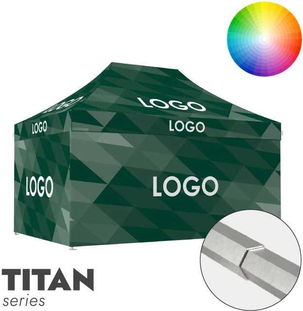 Prekybinė Palapinė 3x4,5 Žalia Zeltpro TITAN