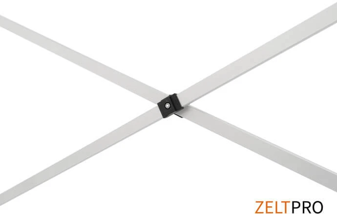 Reklaminė Palapinė 3x4,5 pasirinktos spalvos Zeltpro TITAN su 4 sienomis ir termo lipdukais (3 vnt.) ant stogo šonų